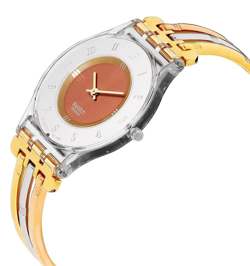 Montre neuve SWATCH Tri Gold Évry - Troc-cadeaux.com - Troc, échange, vente  et revente de cadeaux